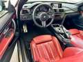 BMW M4 Cabrio LEDER ROT CARBON KEYLESS H&K CAM HUD Blanc - thumbnail 11