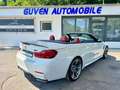 BMW M4 Cabrio LEDER ROT CARBON KEYLESS H&K CAM HUD Blanc - thumbnail 8