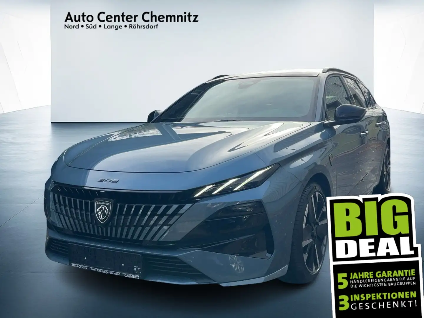 Peugeot 308 1.2 145 SW GT Alcantara Schiebedach LEDMatrix Blau - 1