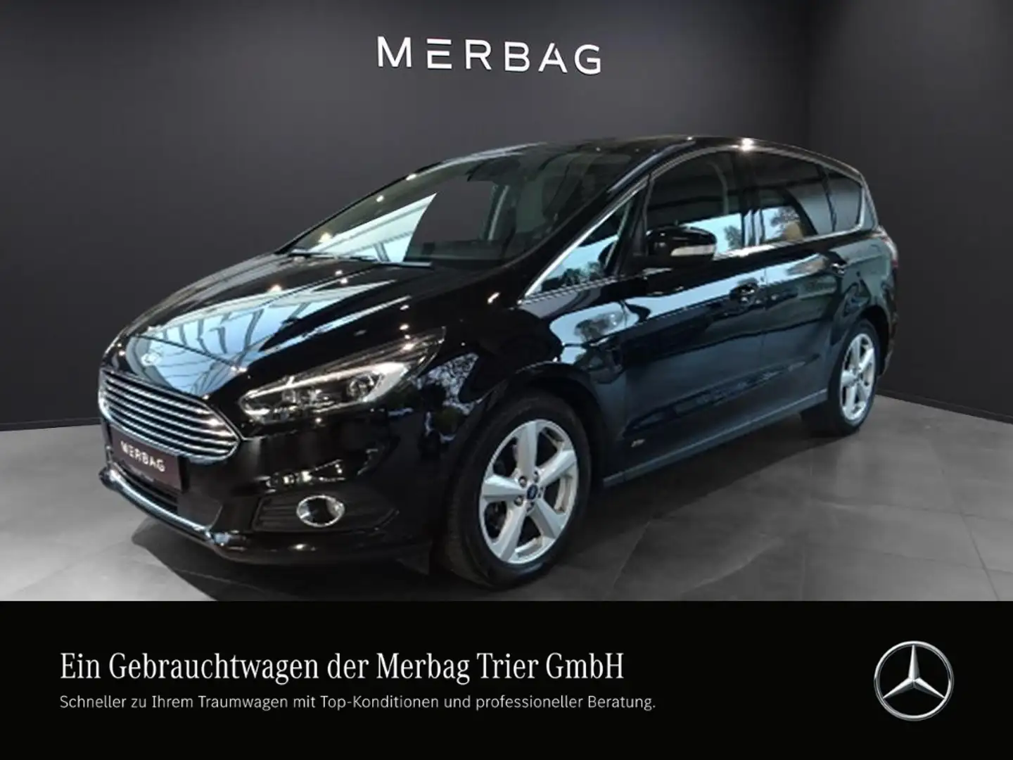 Ford S-Max 2.0 TDCi  * Titanium+Allrad+Leder+7-Sitzer+Automat Noir - 1