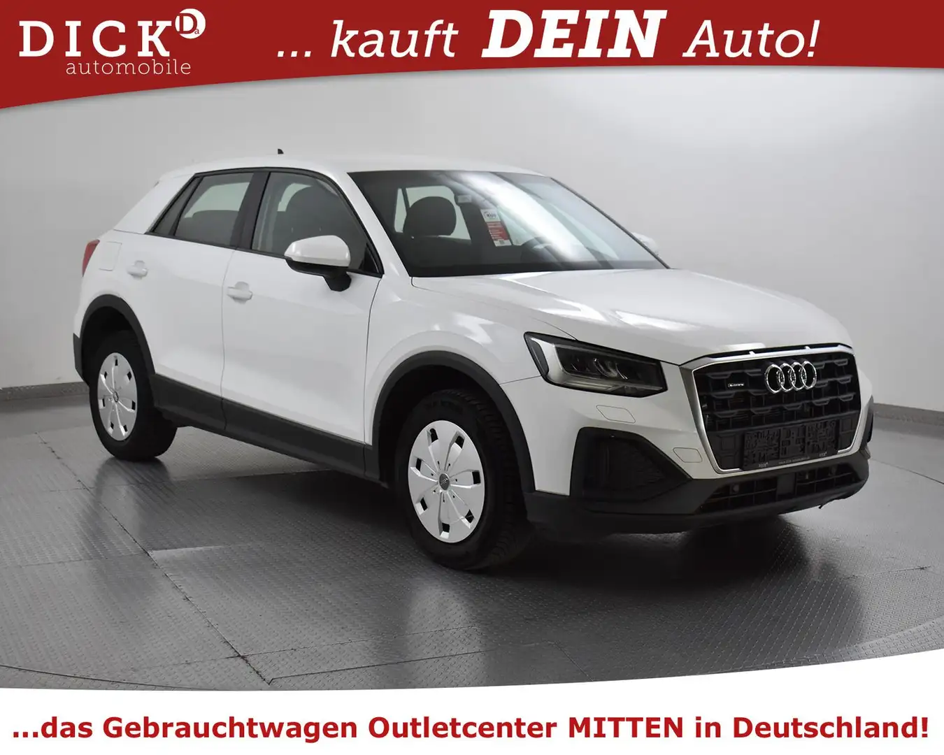 Audi Q2 35d Quatt S-Tr. LED+KLIMAUT+HIFI+APS+DAB+ACC Weiß - 1