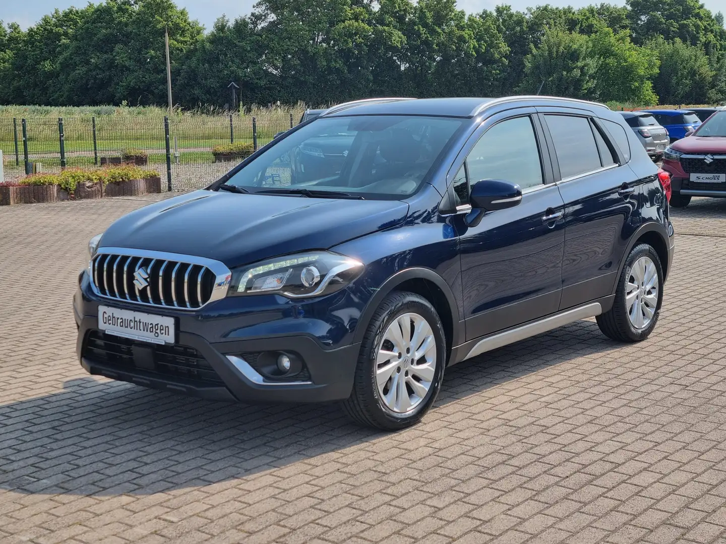 Suzuki SX4 S-Cross 1.4 Boosterjet Comfort *AHZV*LED*SHZ*RFK*KEYLESS Bleu - 1