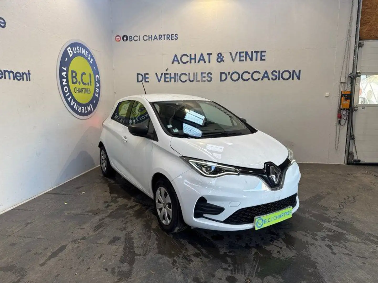 Renault ZOE SOCIETE R110 LIFE - ACHAT INTEGRAL -21 Blanc - 2