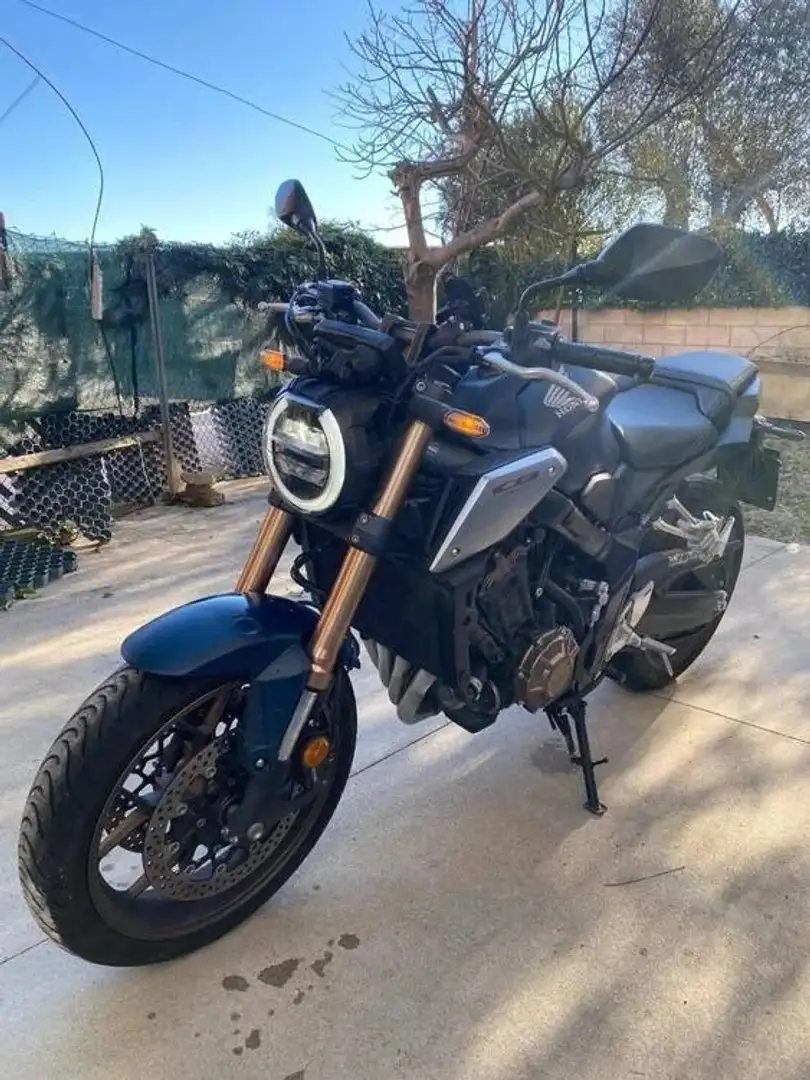 Honda CB 650 R Modrá - 1