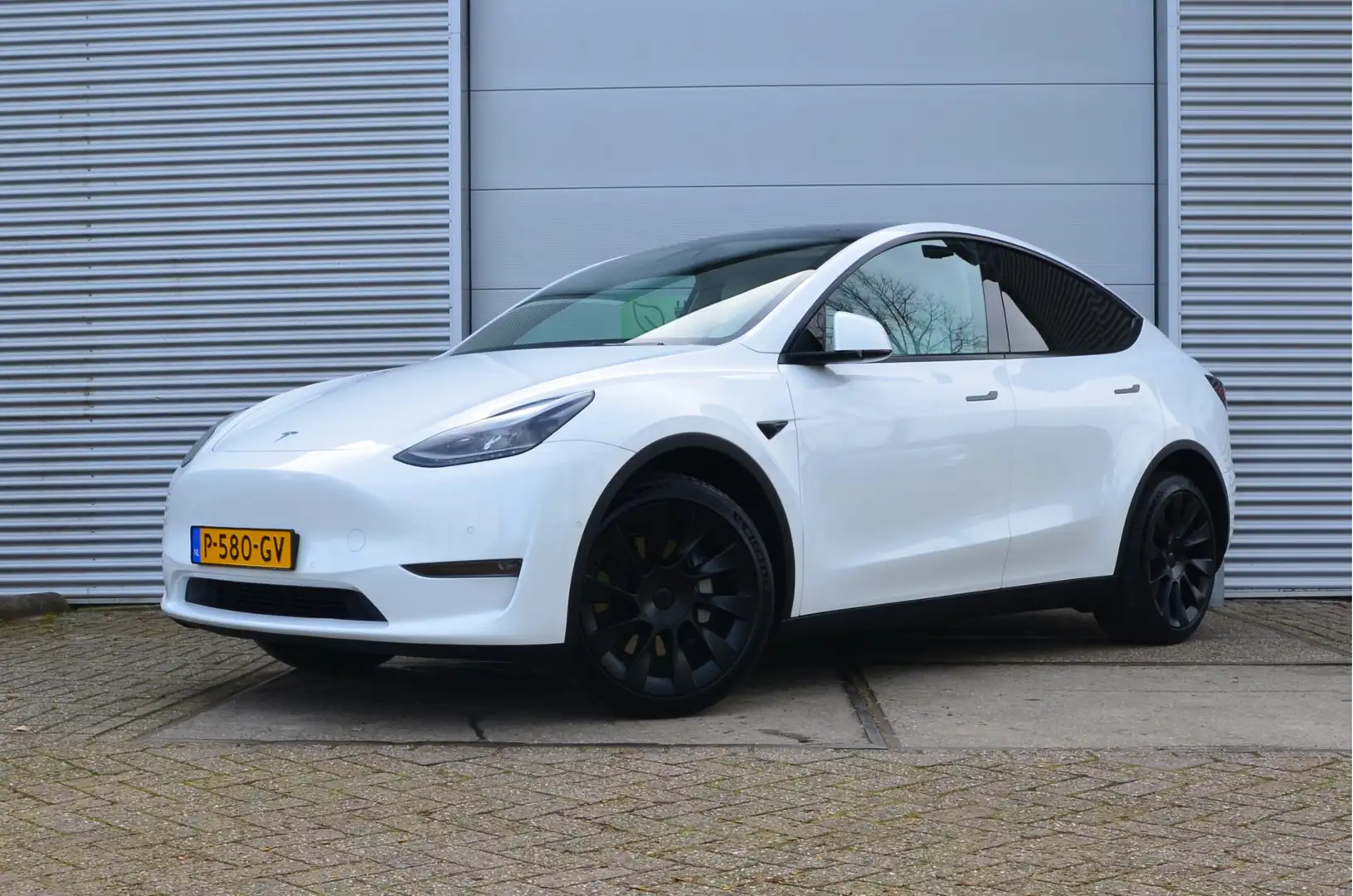 Tesla Model Y Long Range 75 kWh PDC, AutoPilot, Rijklaar prijs Wit - 1