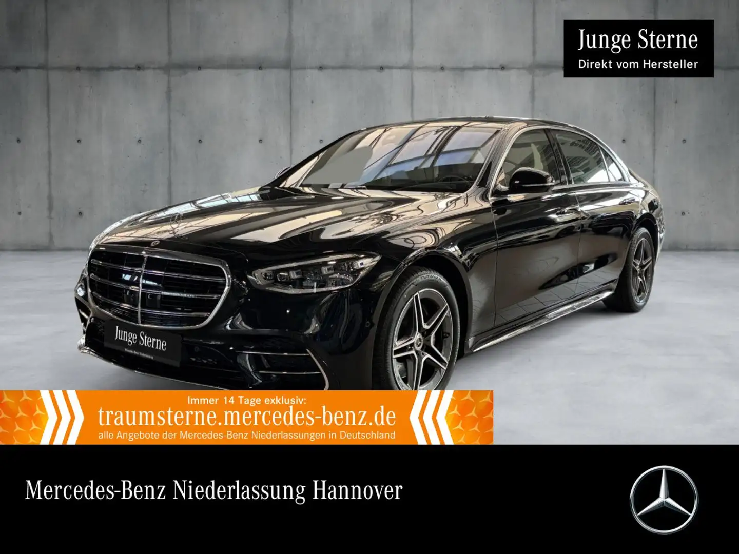 Mercedes-Benz S 600 S 580 L 4M AMG+PANO+DIGITAL-L+BURMESTER3D+19"+TV Schwarz - 1
