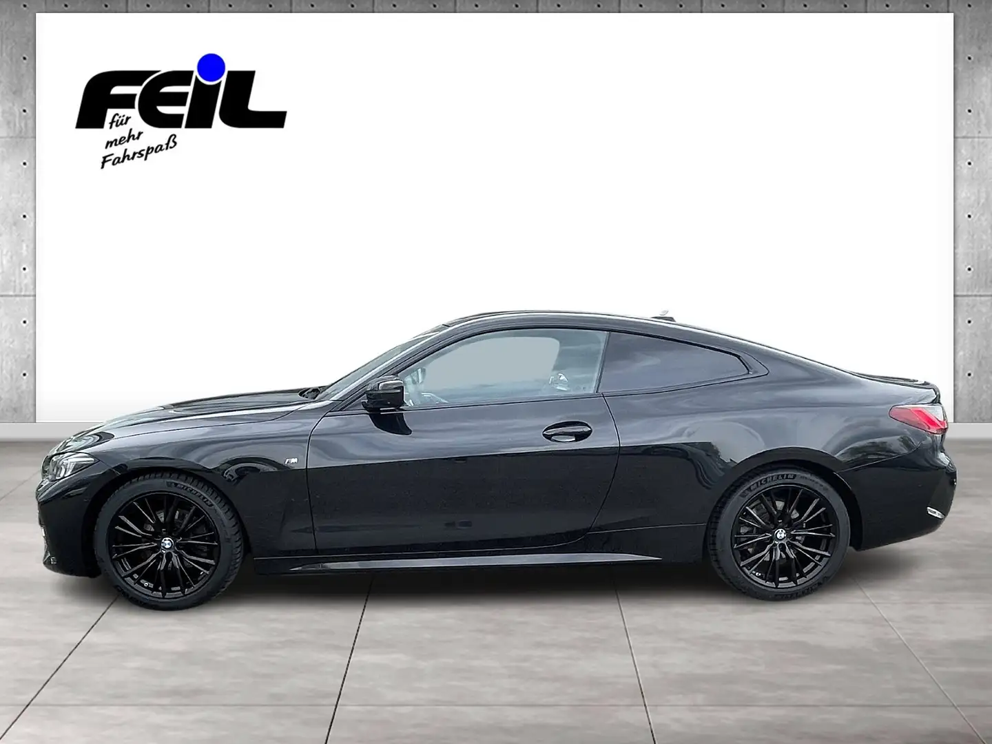 BMW 420 i MSport  HiFi DAB LED RFK Shz Schwarz - 2