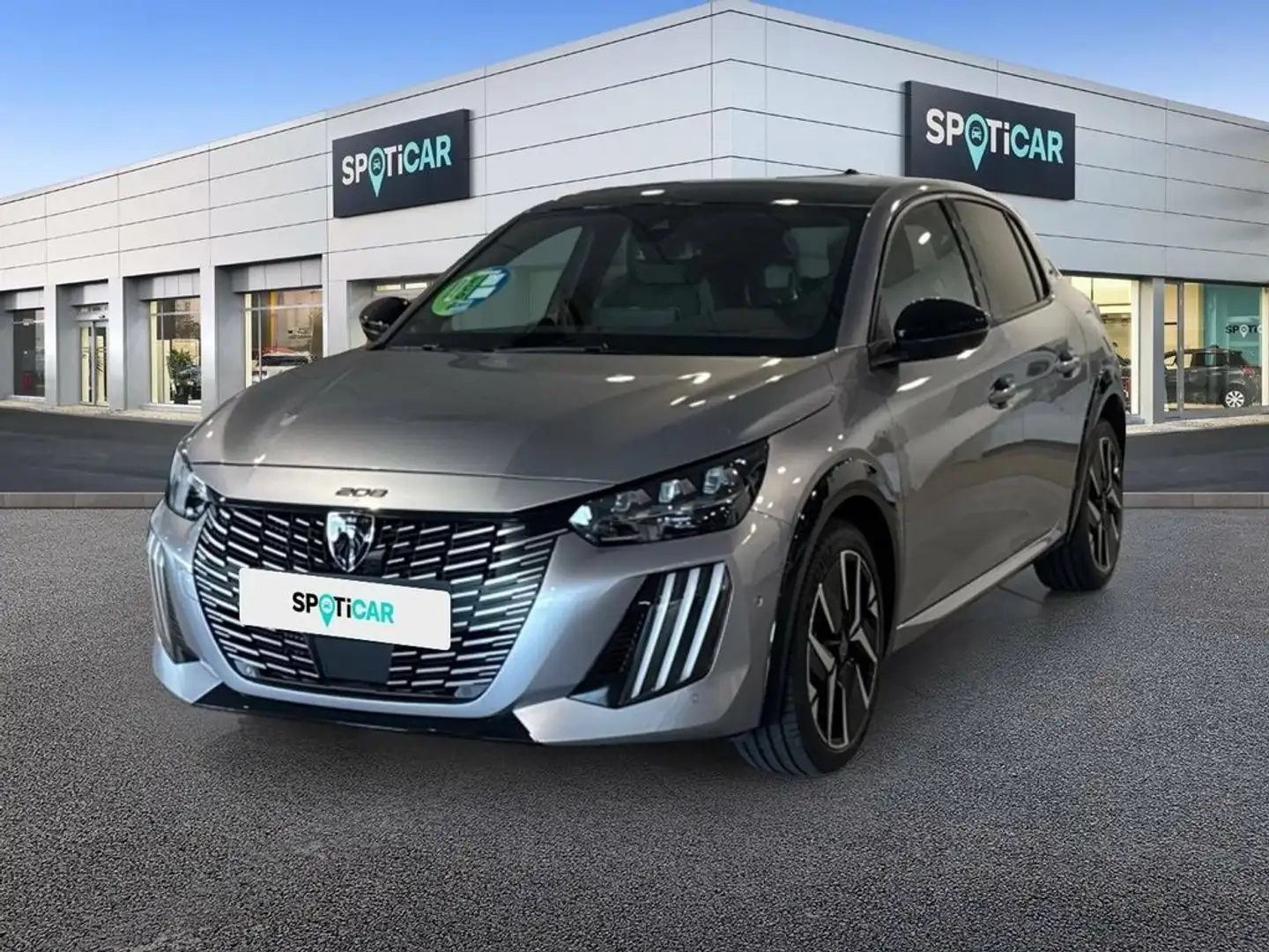 Peugeot 208 HYBRID 145 eDCS6 GT Gris - 1
