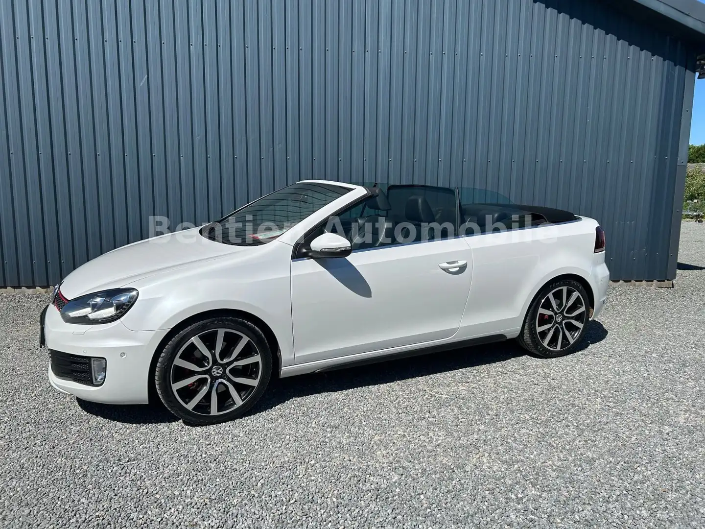 Volkswagen Golf VI Cabriolet GTI,Xenon;Navi,AHK,Leder,PDC Wit - 1