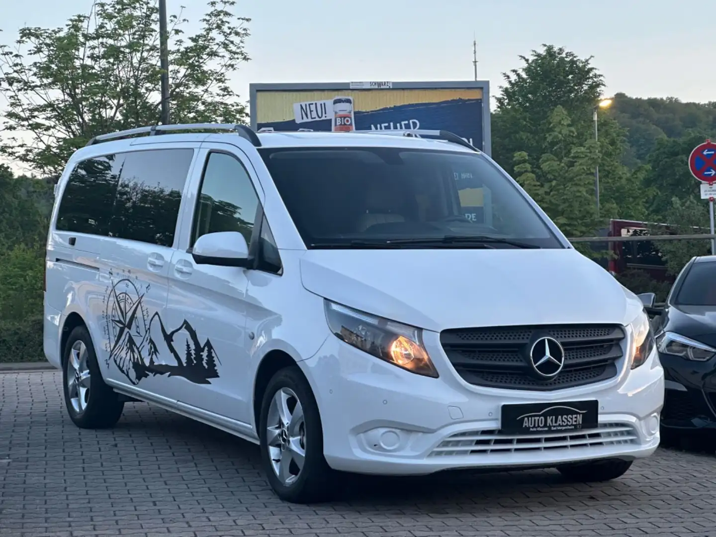 Mercedes-Benz Vito 110 CDI lang /Wohnmobil//Bett/Dusche/Küche/ Weiß - 1