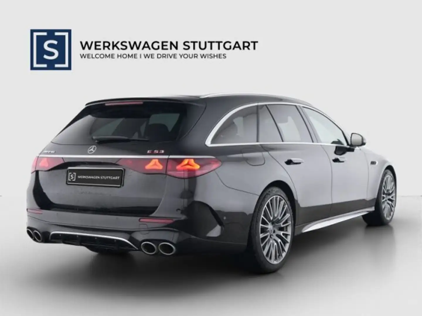 Mercedes-Benz E 53 AMG E 53 AMG T Hybrid 4M+ 20" V-max Fahr-Assi AHK Noir - 2