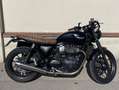 Triumph Street Twin Nero opaco & pelle marrone Cafe Racer Custom Nero - thumbnail 3