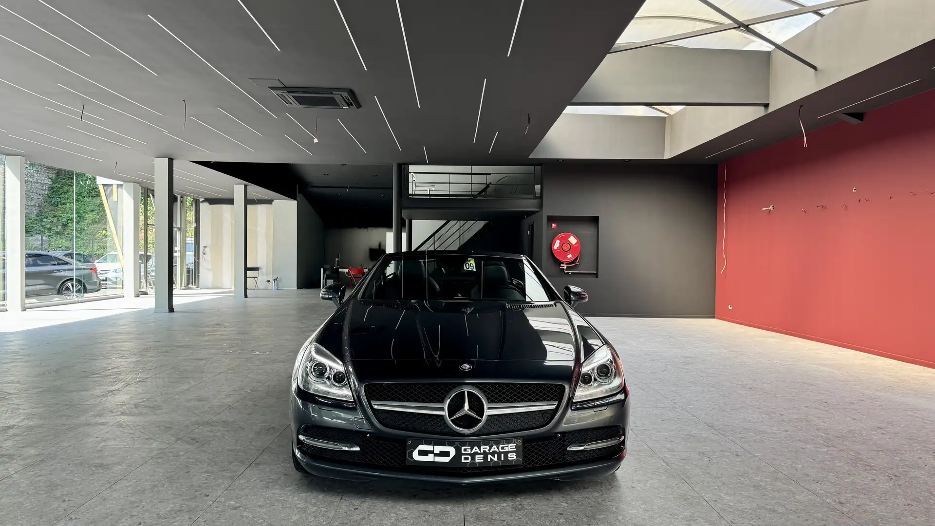 Mercedes-Benz SLK 250 CDI *BOITE-AUTO*GPS*TOIT-PANO*LED*GARANTIE 12 MOIS Gris - 2
