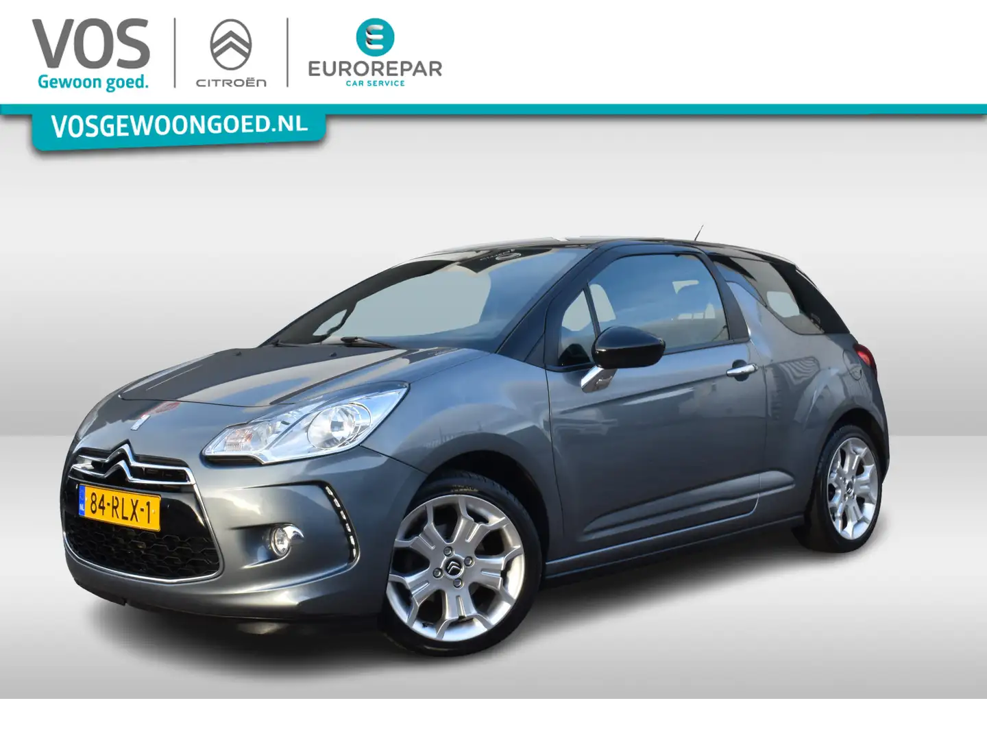 Citroen DS3 VTi 120 So Chic | Automaat | Airco | parkeerhulp | Grijs - 1