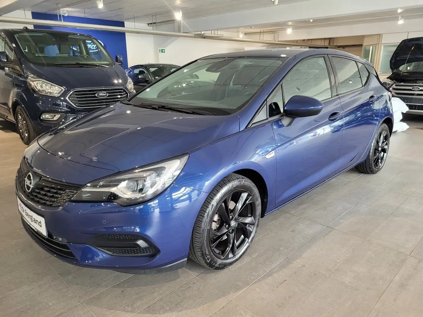 Opel Astra Elegance 1.4 Turbo AUTOMATIK Blau - 2