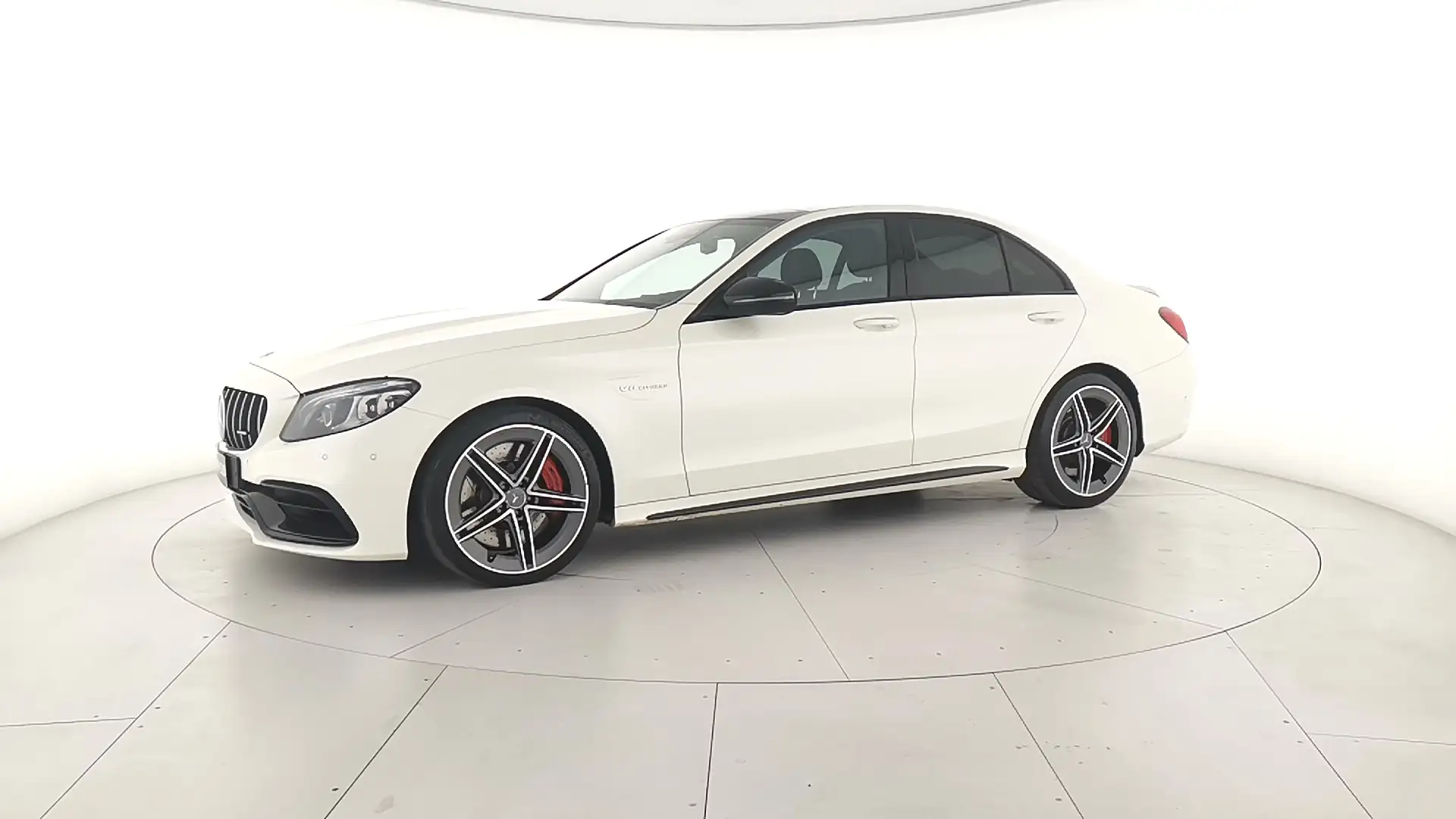 Mercedes-Benz C 63 AMG 63 AMG S auto Bílá - 2