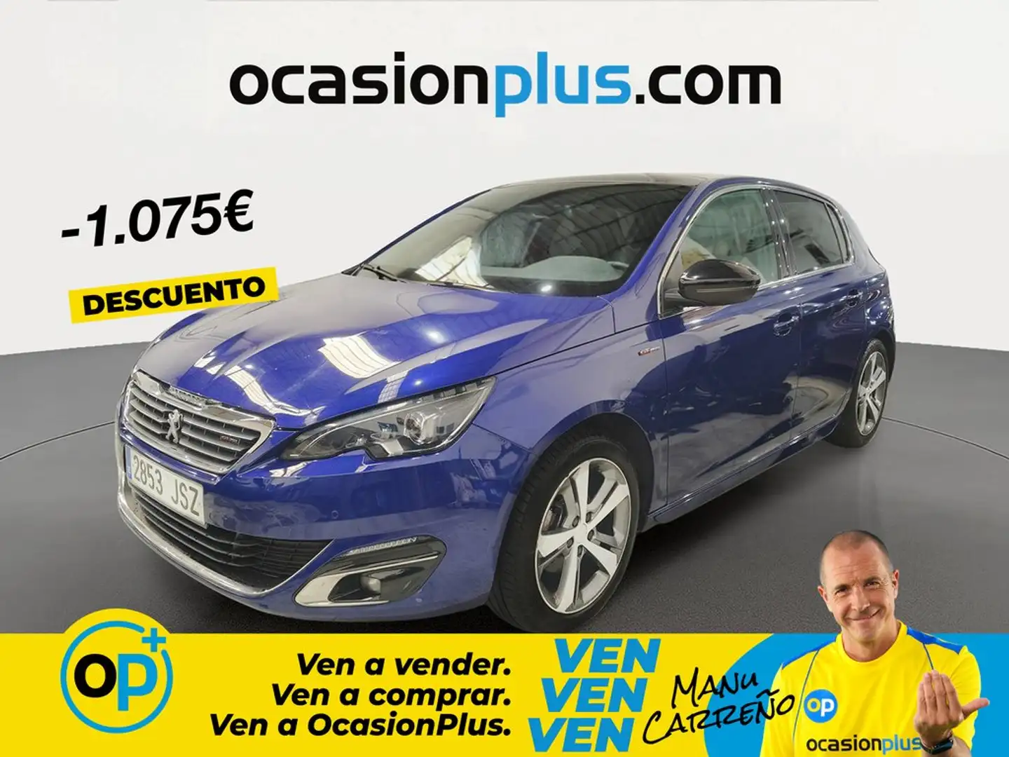 Peugeot 308 1.2 PureTech S&S GT Line 130 Azul - 1