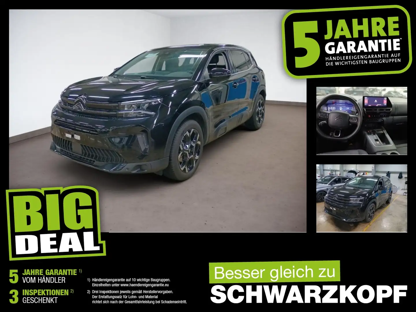 Citroen C5 Aircross 1.2 Fin. ab 2,99% Navi,Rückfahrkamera Schwarz - 1
