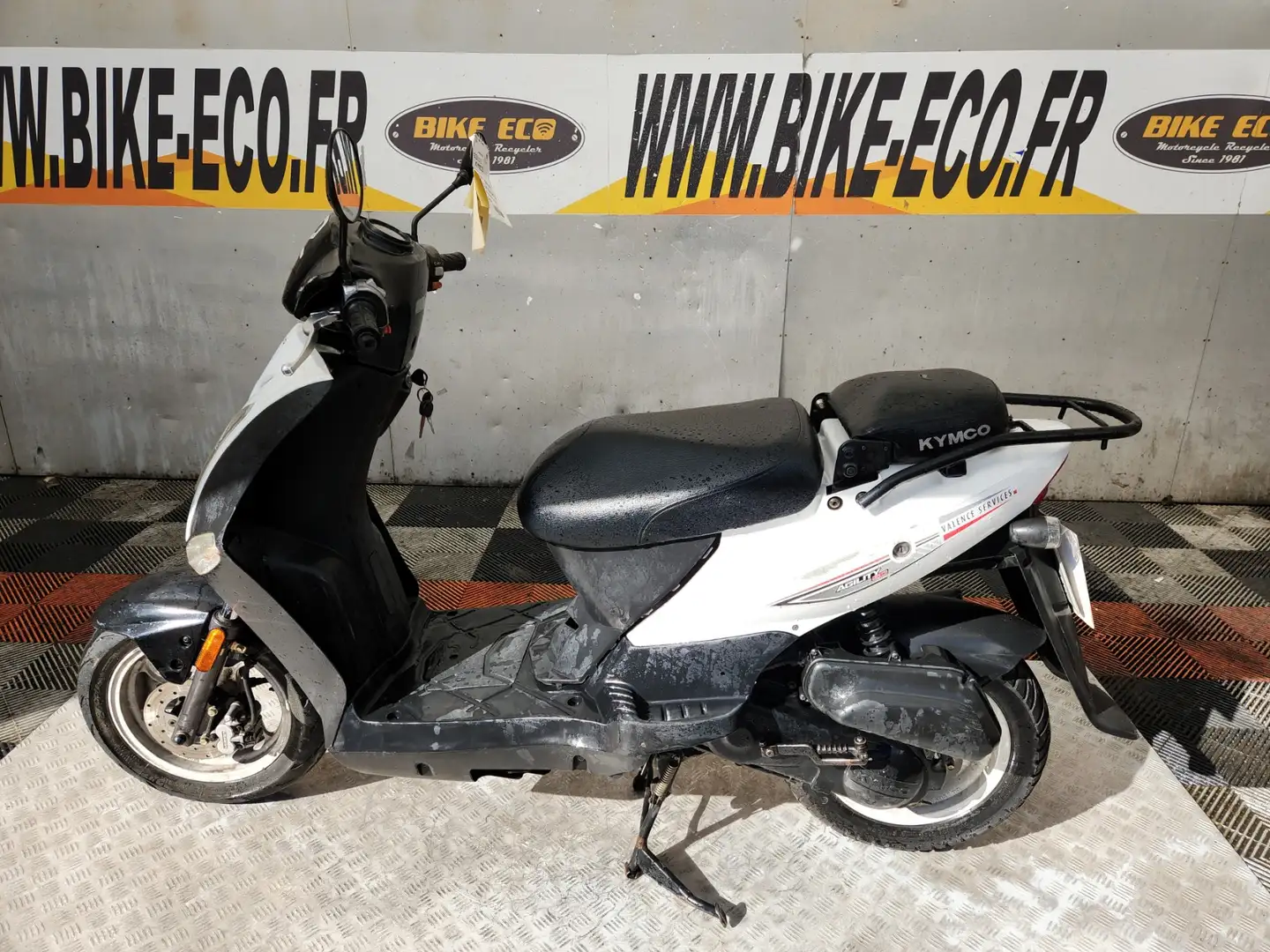 Kymco Agility 50 Blanc - 2