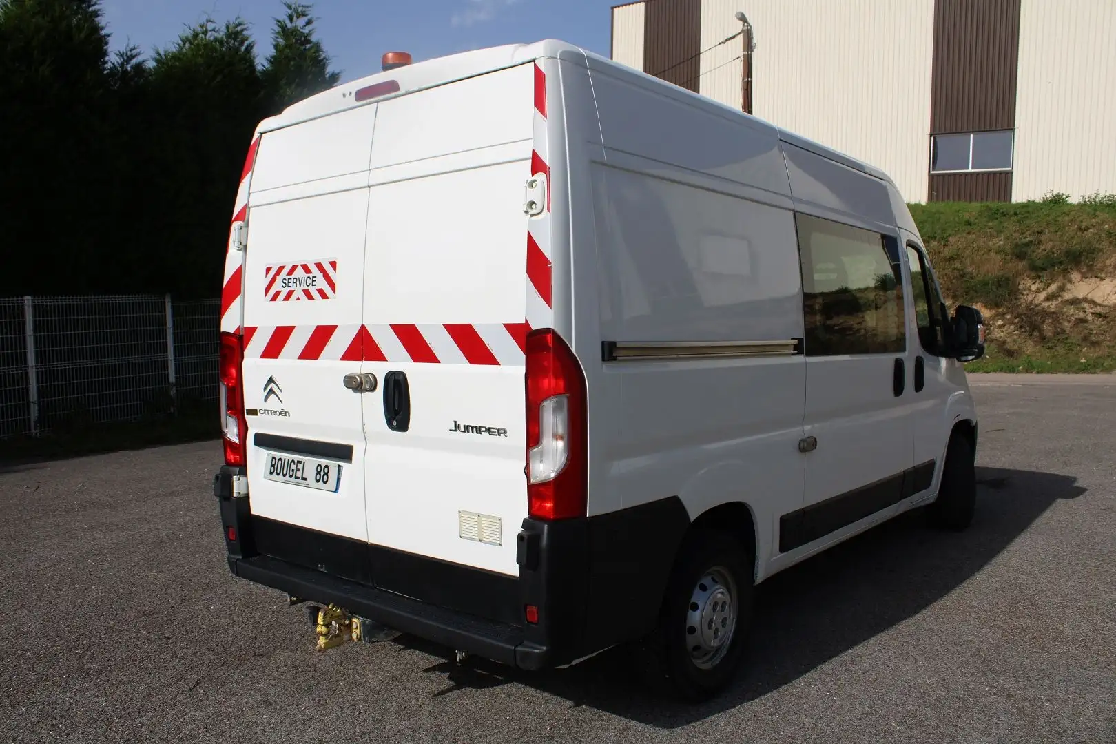 Citroen Jumper 35 L2H2 CONFORT 2L BLUEHDI 130 CV BOITE 6V GPS USB Alb - 2