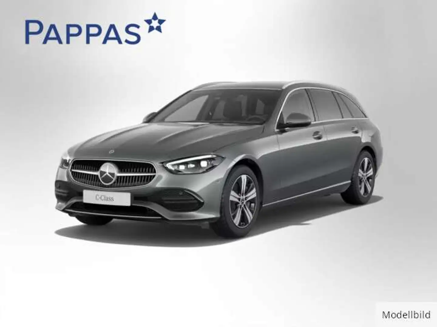 Mercedes-Benz C 300 de 4MATIC T-Modell Totw Cam PTS Navi AHK Grau - 2