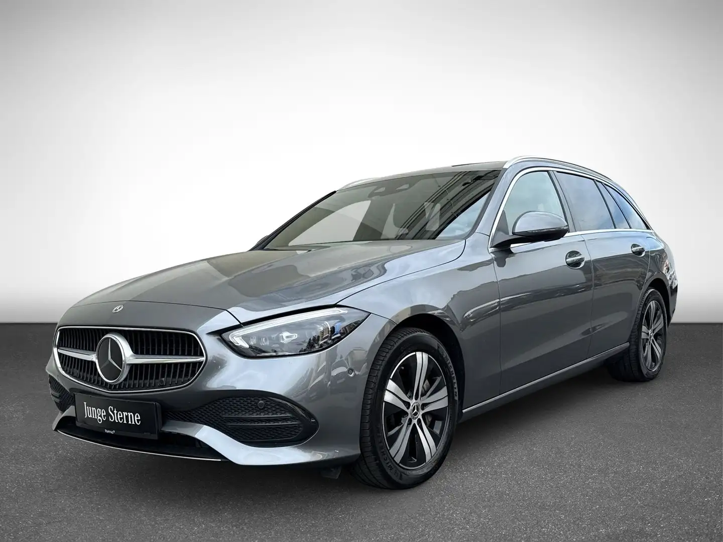 Mercedes-Benz C 300 de 4MATIC T-Modell Totw Cam PTS Navi AHK Grau - 2