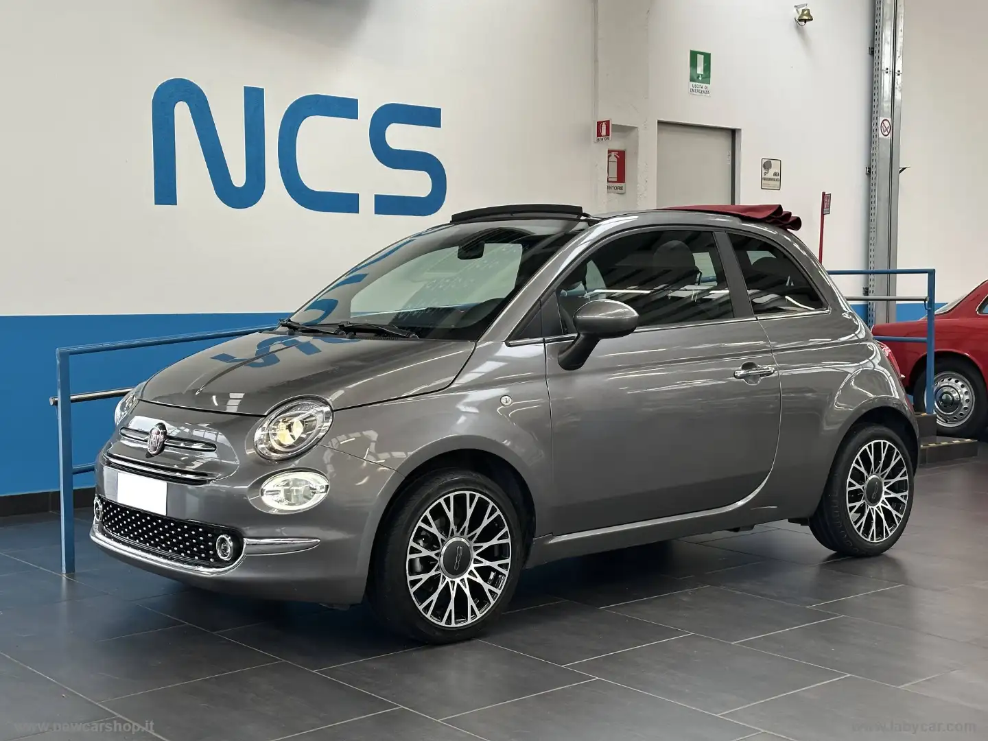 Fiat 500C 1.0 Hybrid Dolcevita NEOPATENTATI Grigio - 1