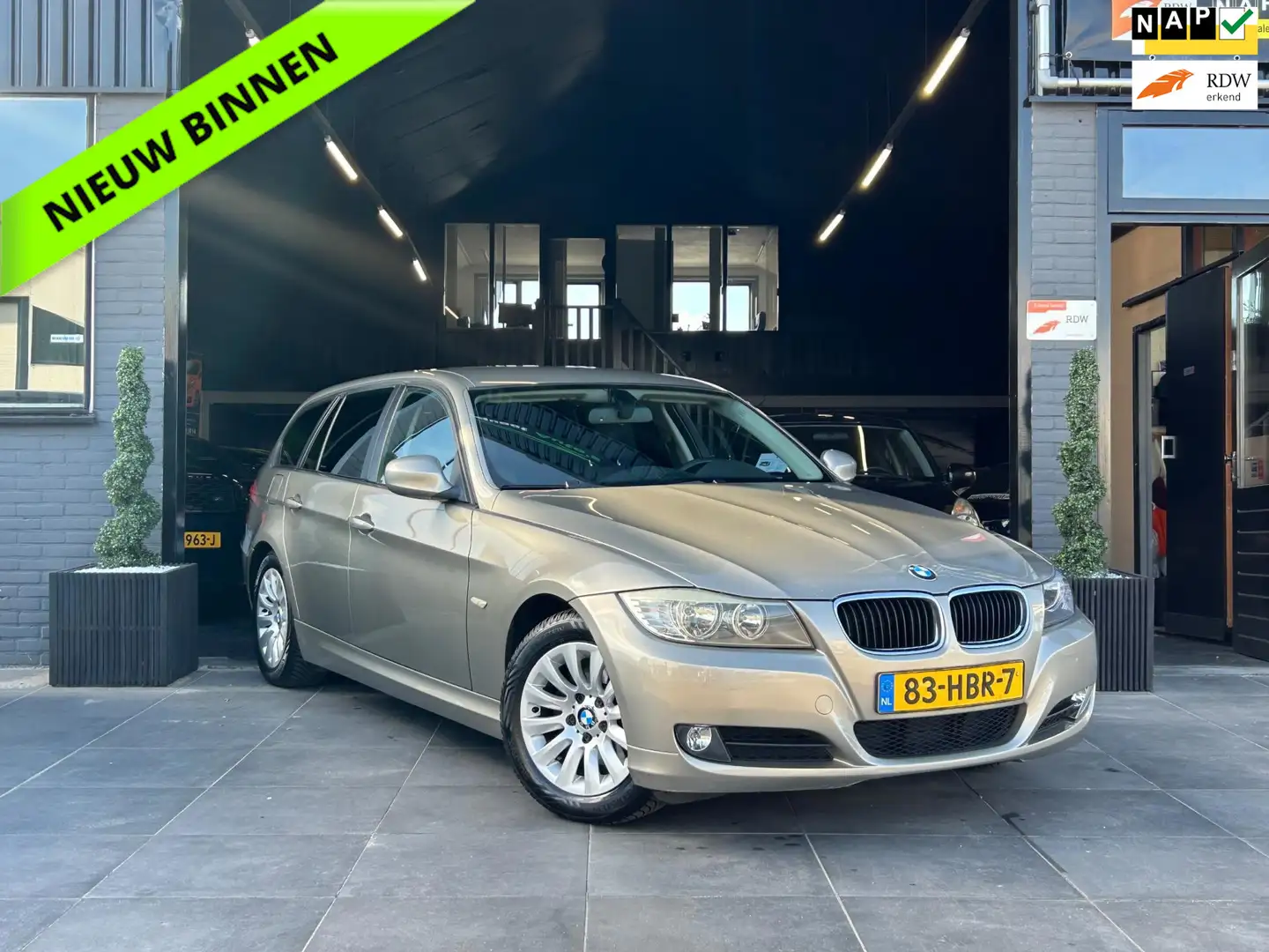 BMW 318 3-serie Touring 318i NAP|Cruise|Trekhaak|NW Kettin bež - 1