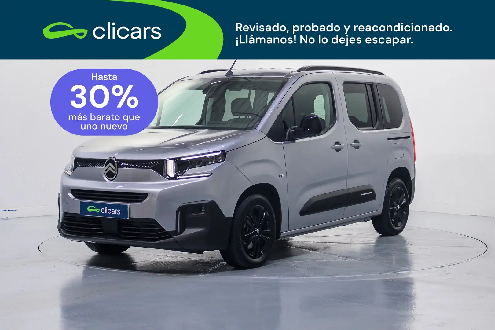 Citroen Berlingo BlueHDi S&S Talla M Plus 100 Plateado - 1