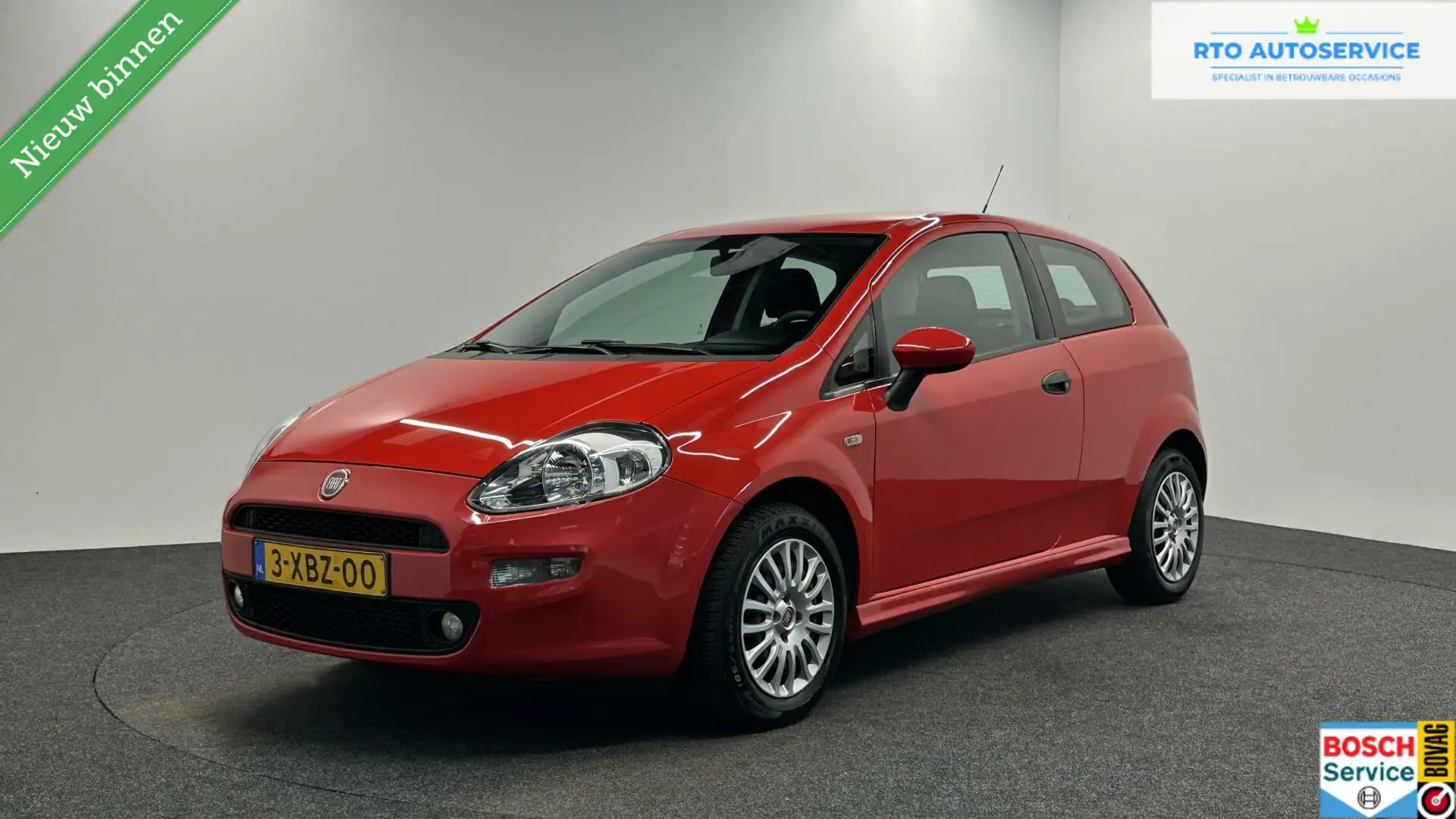 Fiat Punto Evo 0.9 TwinAir Pop Rouge - 1