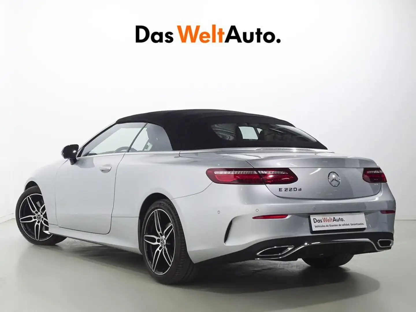 Mercedes-Benz E 220 Cabrio 220d 9G-Tronic Zilver - 2
