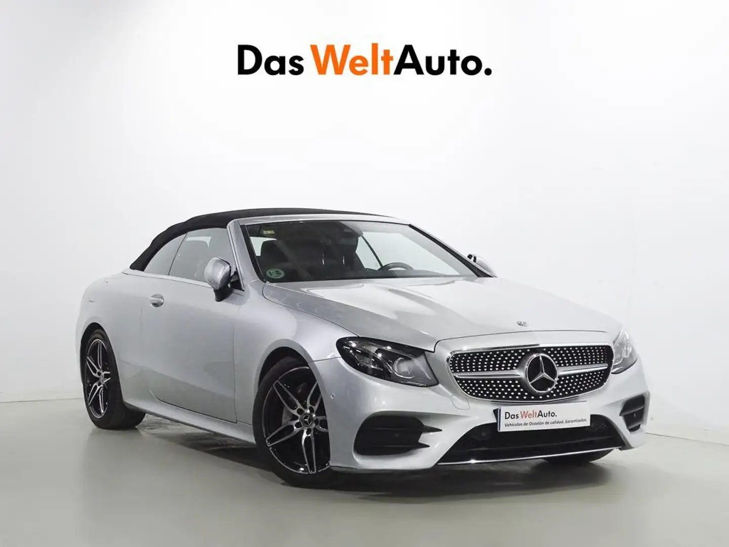 Mercedes-Benz E 220 Cabrio 220d 9G-Tronic Zilver - 1