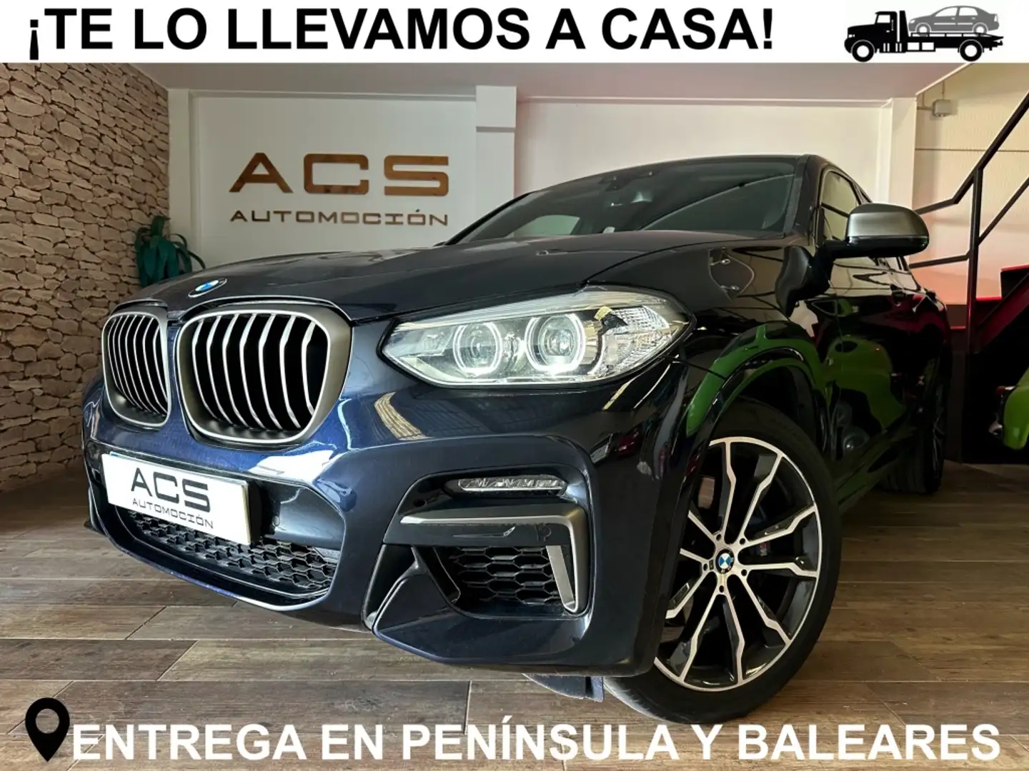 BMW X4 M40dA xDrive Azul - 1