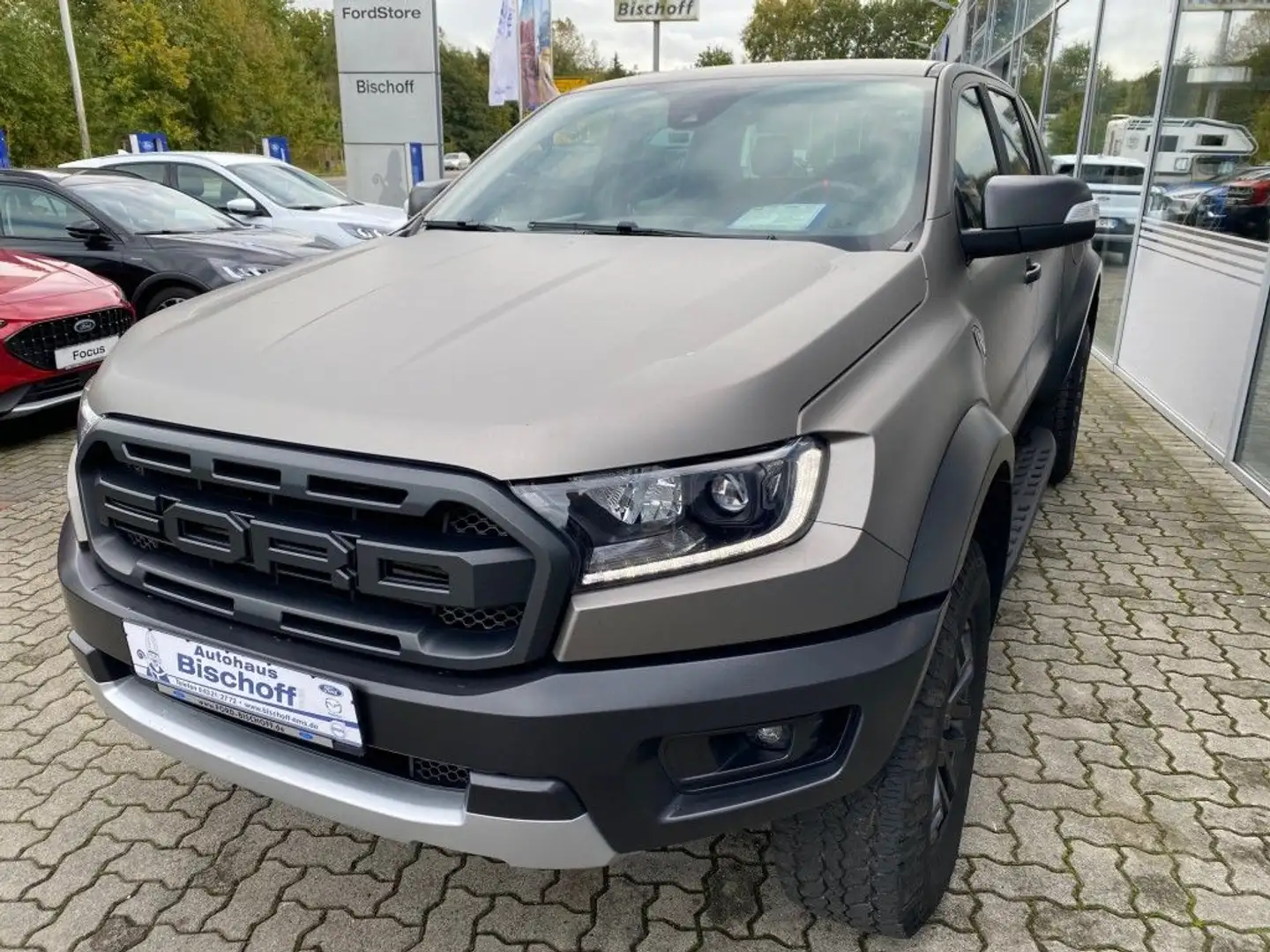 Ford Ranger Raptor 2,0 l EcoBlue Autm. Vollfoliert Premium FGS bis 20 Zwart - 1