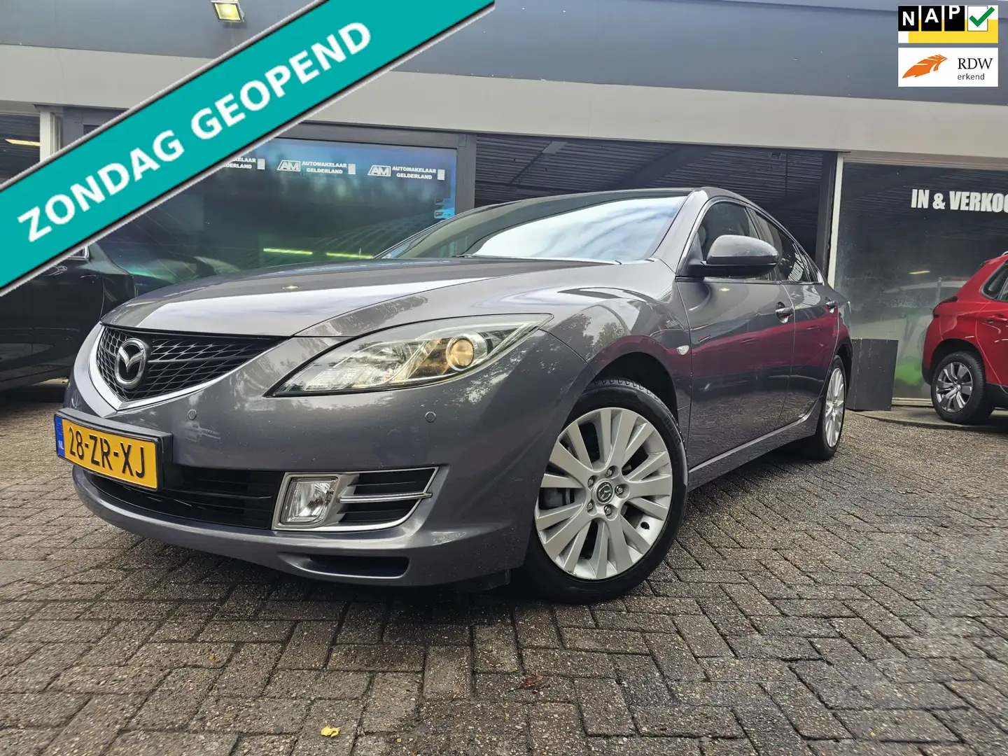Mazda 6 1.8 Touring | NIEUWE APK | 12MND GARANTIE | AIRCO Grigio - 1