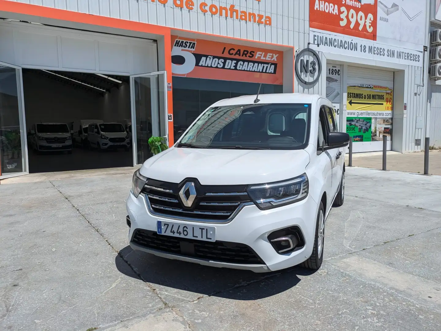 Renault Kangoo Combi Authentic 1.5 blue dci 85kw (115cv) Blanc - 2