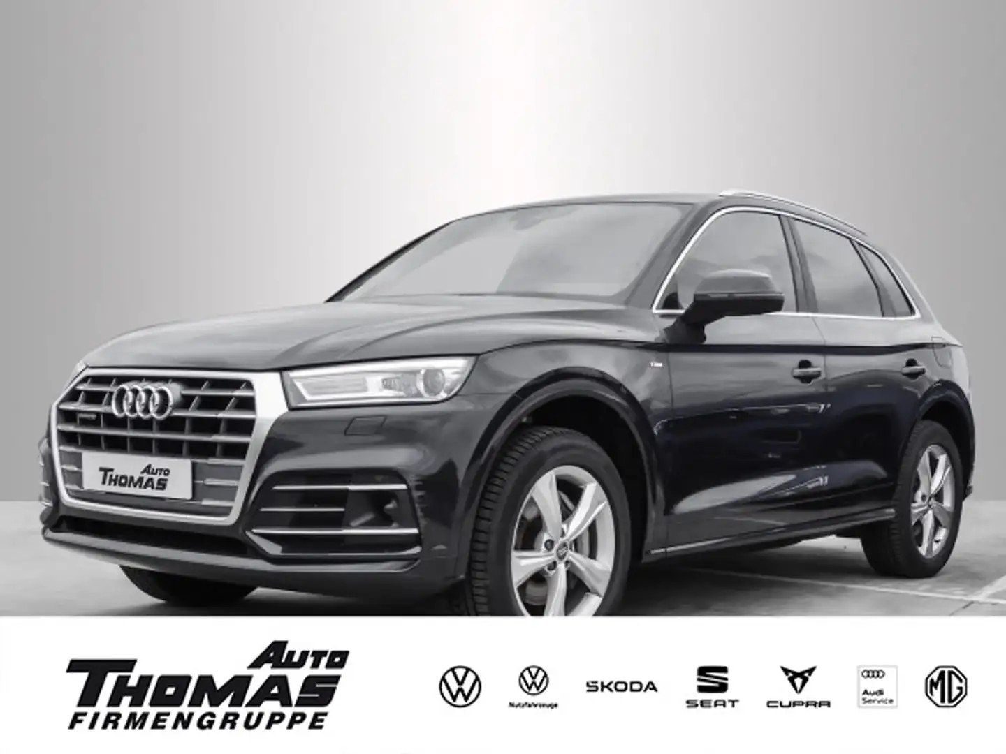 Audi Q5 sport 50 TFSIe quattro S tronic PANO+NAVI+SHZ Bleu - 1