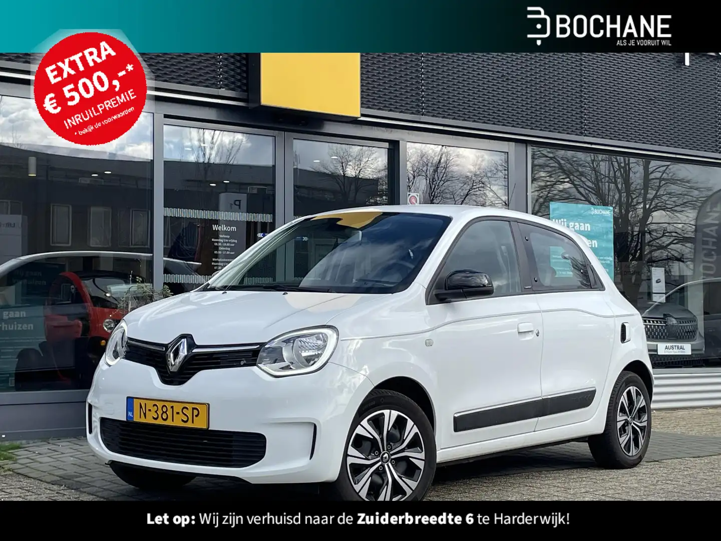 Renault Twingo 1.0 SCe 65 Limited | 8.500 KM! | AIRCO | PARKEERSE White - 1