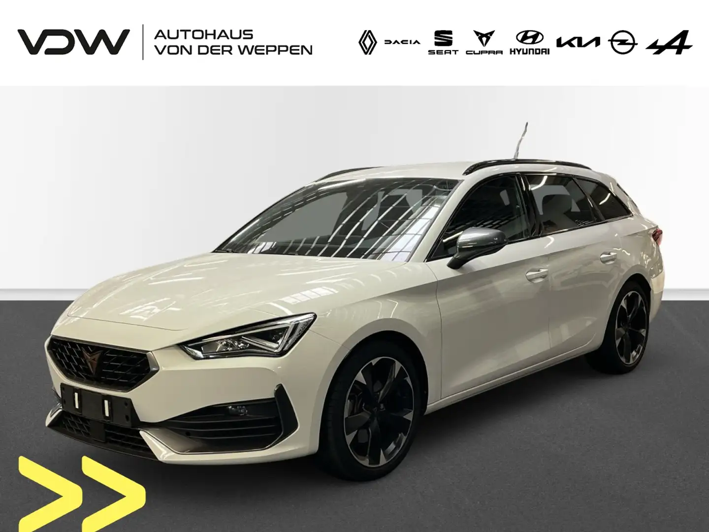 CUPRA Leon Sportstourer 2.0 TSI DSG ACC Klima Navi Weiß - 1