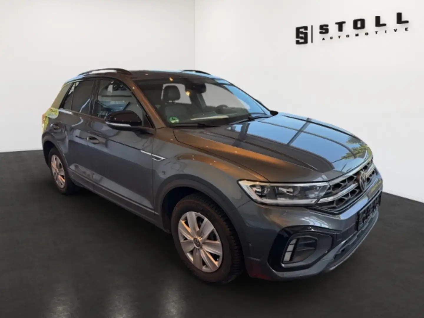 Volkswagen T-Roc 1.5 TSI DSG R-Line IQ-Light+beats+Pano+++ Grau - 2