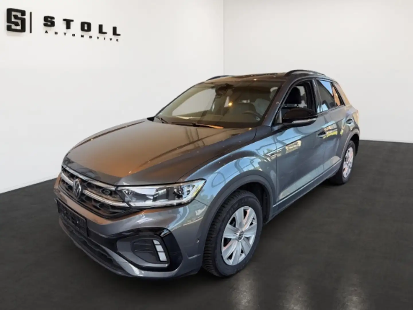 Volkswagen T-Roc 1.5 TSI DSG R-Line IQ-Light+beats+Pano+++ Grau - 1