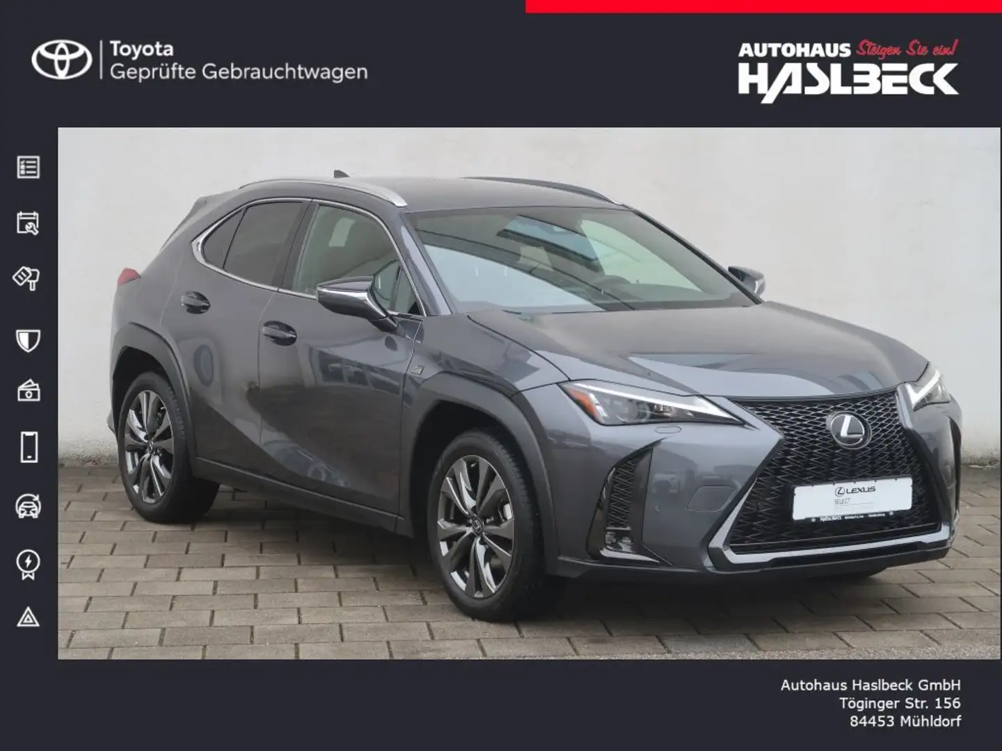Lexus UX 250h F SPORT Design Gris - 1