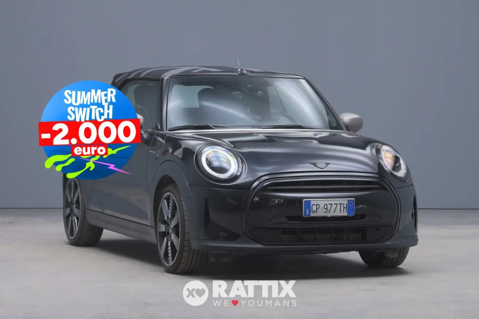 MINI Cooper Cabrio 1.5 136CV Yours Auto Schwarz - 1