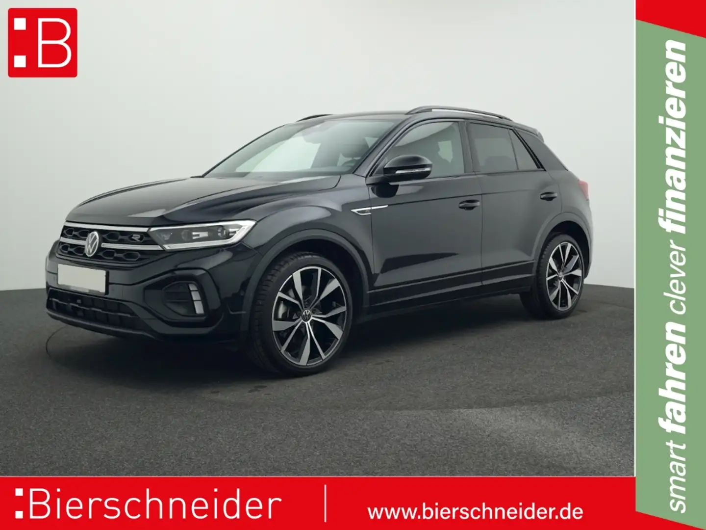 Volkswagen T-Roc 1.5 TSI DSG R-Line BLACK-STYLE AHK IQ.LIGHT ACC AP Schwarz - 1