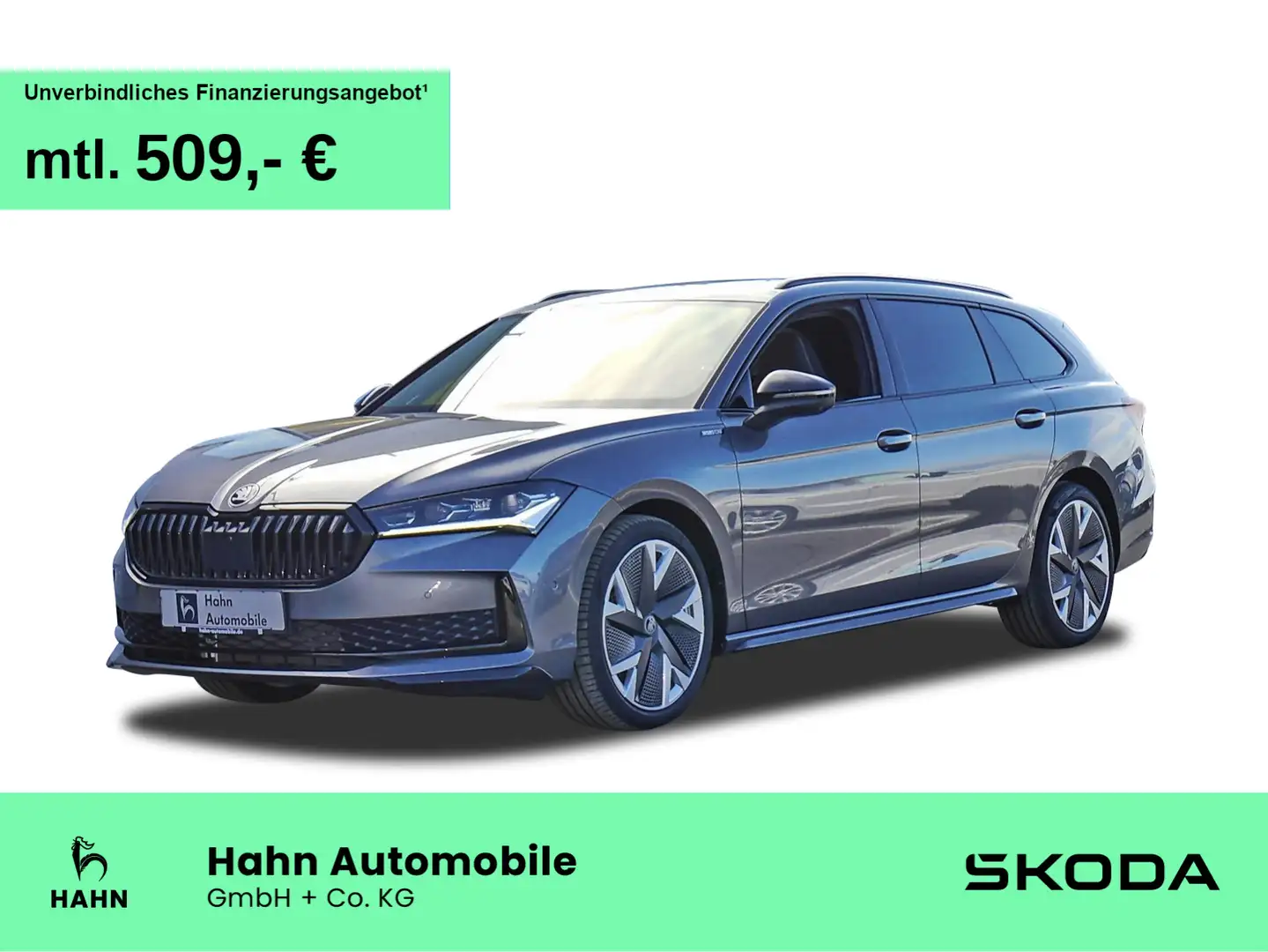 Skoda Superb Combi Sportline 2,0 TDI 142 kW 7-Gang DSG Grau - 1