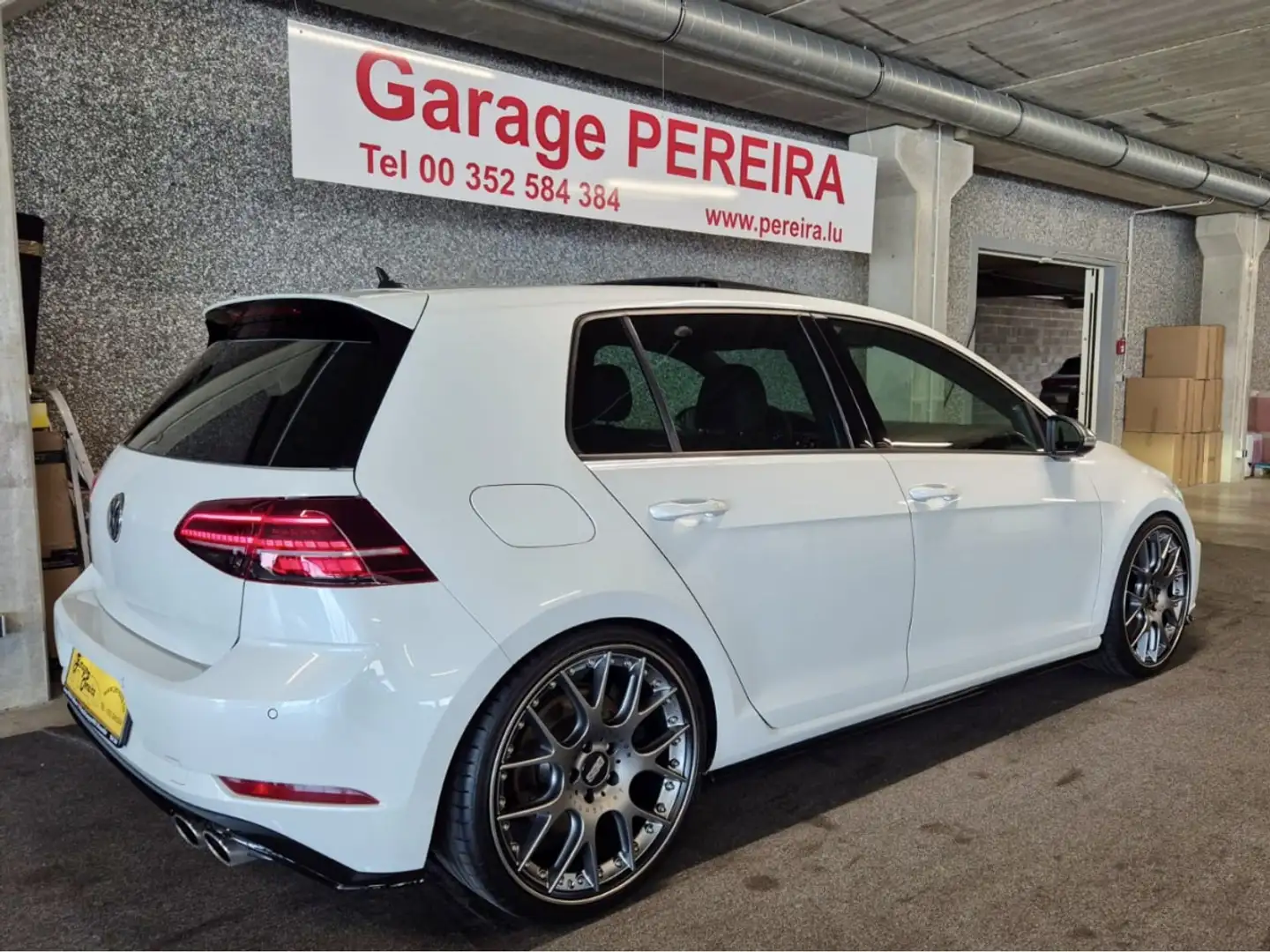 Volkswagen Golf R 2.0 TSI 310 4MOTION FACELIFT DYNAUDIO PANO CUIR NA Weiß - 2