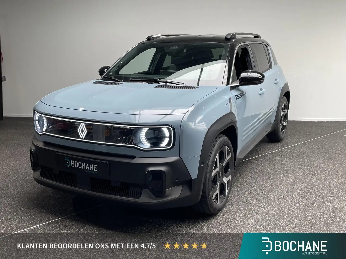 Renault R 4 comfort range iconic 52 kWh Airco | Navigatie | Ap Blauw - 1