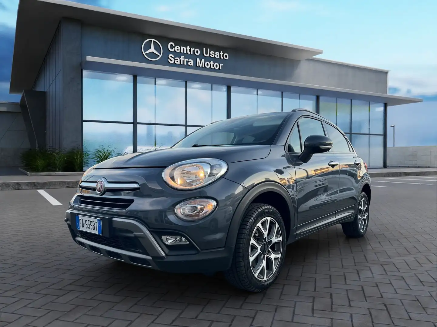 Fiat 500X 2.0 MultiJet 140 CV 4x4 Cross Grau - 1