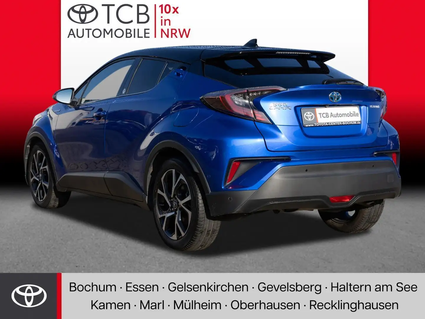 Toyota C-HR 1.8 Hybrid Club SHZ PDC KLIMA LM-Felgen BT ZV Blu/Azzurro - 2