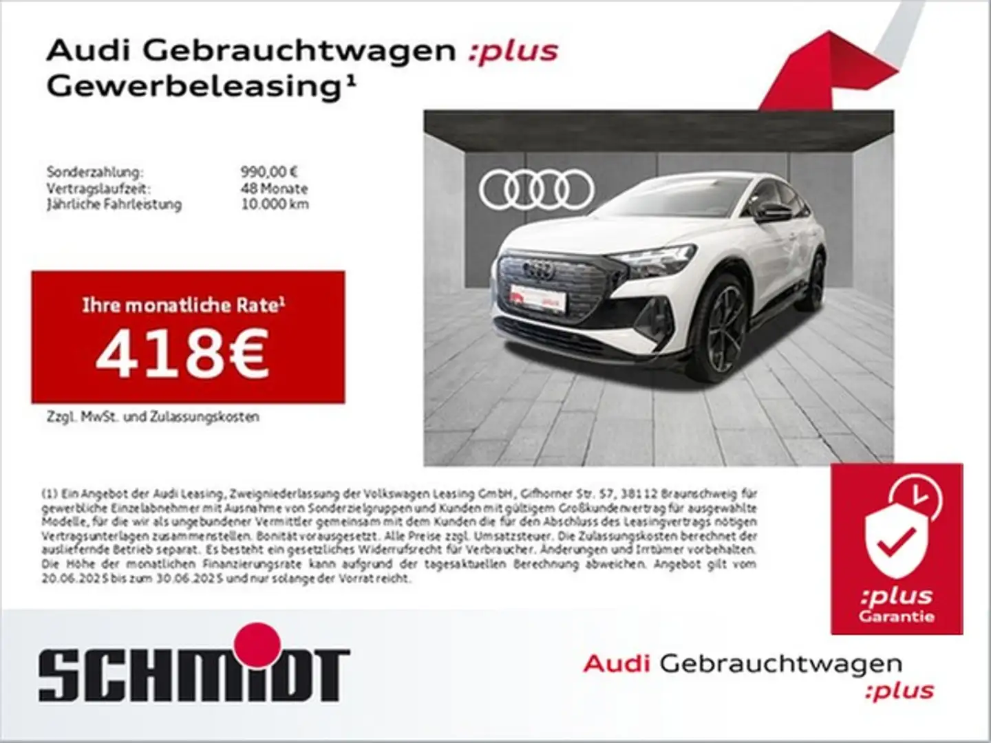 Audi Q4 e-tron Sportback 55 quattro S line Edition LM21 Matrix... Weiß - 1